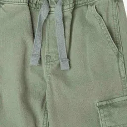 GAP Boys Grey Cotton Solid Trousers image 4