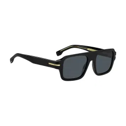 Hugo Boss Blue Rectangular Sunglasses for Men image 3