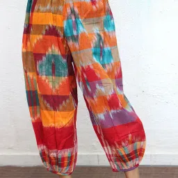 Chidiyaa Firaki Gamcha Cotton Pant image 3