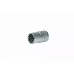 Teng Tools 1/2 inch Drive 16 mm Standard Socket, 12 Point, 38 mm Overall Length, M120516-C image 2
