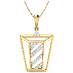 PC Jeweller Anant 18k Gold Pendant without Chain for Women-image-65