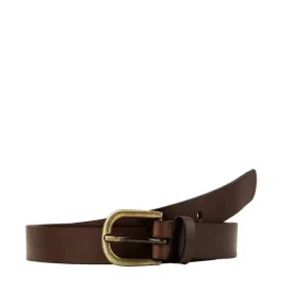Aditi Wasan Brown Leather Waist Belt for Women-image-43