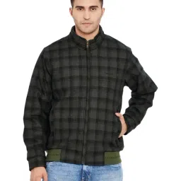 Duke Olive Full Sleeves Jacket-image-57