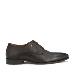 Louis Philippe Men's Brown Derby Shoes-picture-28