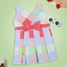 Mee Mee Kids Multicolor Checks Dress-picture-29