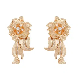 Joker & Witch Calendula Gold Earrings for Women image 3