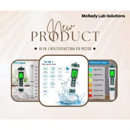 KERRO 10 in 1 Water pH Tester for Measuring PH, TDS, Salt, SG, ORP, EC, Hydrogen, Resistivity, Temp, Nutrient, PH 10 in 1 image 5