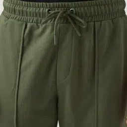 Bewakoof Green Relaxed Fit Joggers image 3