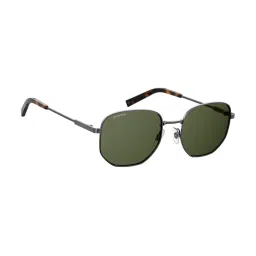 Polaroid Green Hexaround Sunglasses for Men image 3