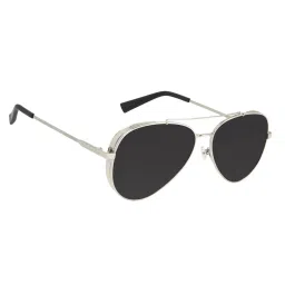 Chilli Beans Black Aviator UV Protection Unisex Sunglasses image 3