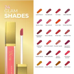 Beaut By Sterling Super Lustrous Intense Matte Liquid Lip Color - 10 ml - Iric Mauve image 2