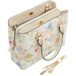 Aldo Multicolor Floral Medium Handbag image 3