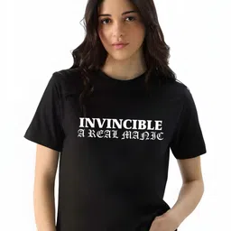 Moda Rapido Women Drop-Shoulder Sleeves T-shirt-picture-14