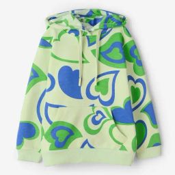 The Souled Store Kids Green & Blue Cotton Printed Full Sleeves Hoodie-picture-15