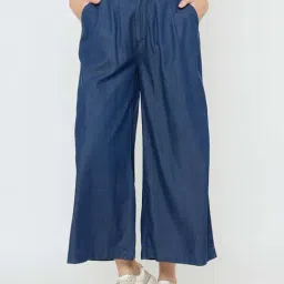 Madame Blue Wide Leg Fit Jeans-image-96