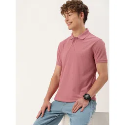 Mast & Harbour Men Polo Collar Antimicrobial T-shirt-picture-37