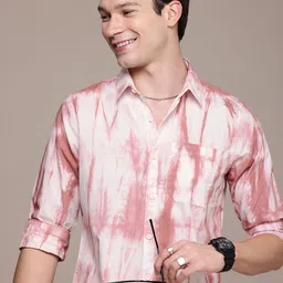 WROGN Dyed Opaque Pure Cotton Casual Shirt-picture-13