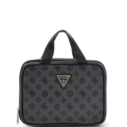 GUESS Printed PU Structured Handheld Bag with Cut Work-picture-20