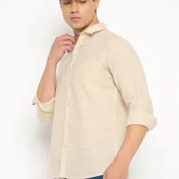 Duke Fawn Cotton Slim Fit Shirt image 3