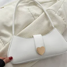 LULU & SKY PU Structured Handheld Bag with Tasselled-picture-34