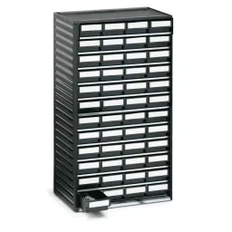Treston 48 Drawer Storage Unit PP 550 x310 x180 mm Black, 551-4ESD-picture-41