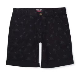 Gini & Jony Kids Black Printed Shorts-picture-46