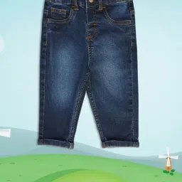MINIKLUB Kids Blue Solid Jeans-picture-35