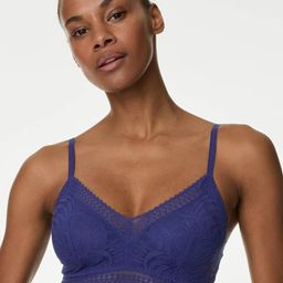 Marks & Spencer Floral Bralette Bra Full Coverage-picture-43
