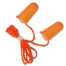 BRALA Polyvinyl Chloride and Polyurethane Foam Orange Foam with Corded Noise Reducing For Meditation During Study While Travelling Sleeping ear Plug (Pack of 120 Pair)-picture-35