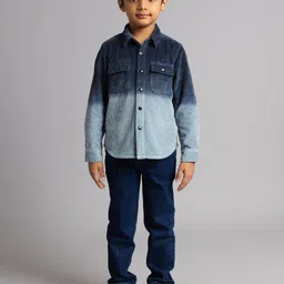 Ed-a-Mamma Boys Premium Faded Opaque Casual Shirt-picture-50