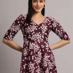 DHAKRE FASHION Women Floral Printed Satin Top-picture-25
