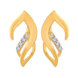 P.C. Chandra Jewellers 14 kt Gold Earrings-picture-33