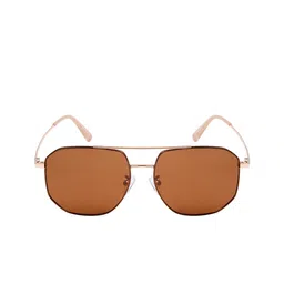 Ted Smith Unisex Metal Aviator Sunglasses with Polarized Lens image 5