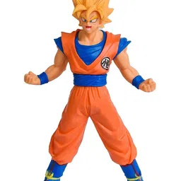 awestuffs Awestufs Dragonball Anime Super Saiyan 1 Angry Large Action Figure Limited Edition Figure Toy Statue Merchandise for Anime Lovers (18 cm)-picture-28