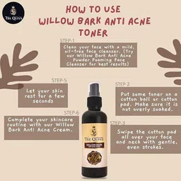 THE QUINN Willow Bark Anti Acne Toner - 100 ml image 2
