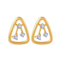 P.C. Chandra Jewellers 14 kt Gold & Diamond Earrings-picture-28