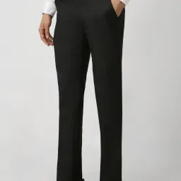 Van Heusen Grey Slim Fit Trousers image 3