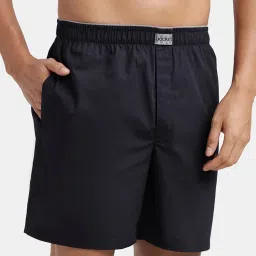 Jockey Black Regular Fit Boxers image 3