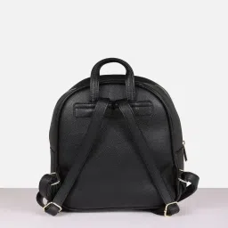 Van Heusen Black Quilted Backpack image 3