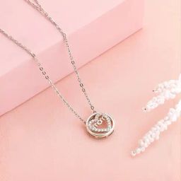 GIVA 925 Silver Heart MOM Necklace-picture-32