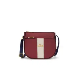 Lavie Women's Solid Spade Sling bag -Maroon (Small) image 1