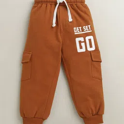 BUMZEE Boys Printed Mid-Rise Joggers-picture-49