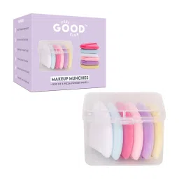 Feel Good Club Makeup Munchies- 6 Full-sized Pizza Powder Beauty Puffs In A Box Case (Mixed Colours) image 1