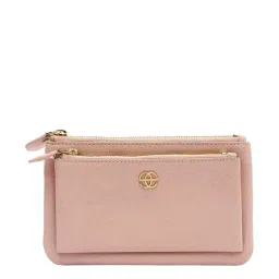 Eske Aleta Pink Solid Wallet for Women-image-12