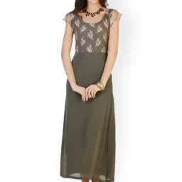 Belle Fille Grey Lace Dress-picture-23
