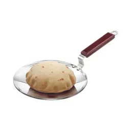 Hawkins Silver Stainless Steel 24 cm Gas Compatible Tava With Rosewood Handle - Set of 1-picture-40