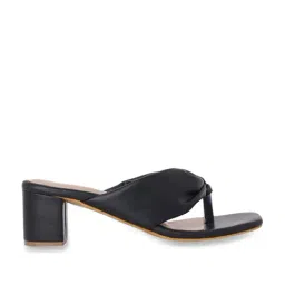 Scentra Women's Black Thong Sandals-picture-39