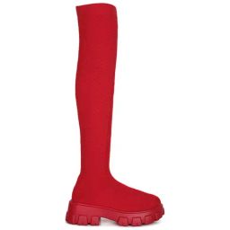 London Rag Women's Red Casual Booties-picture-5