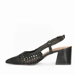 Saint G Women's Elowen Black Back Strap Sandals image 3