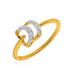 Kisna Diamond & Gold Jewellery Rianna 18k (750) Diamond & Gold Ring For Women-picture-37